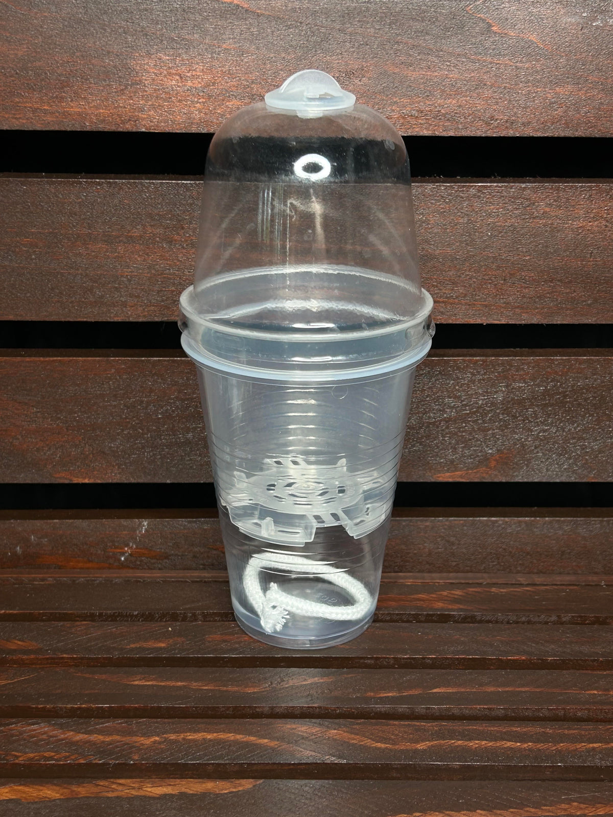 3" Self-Watering Cup with Dome & Wick